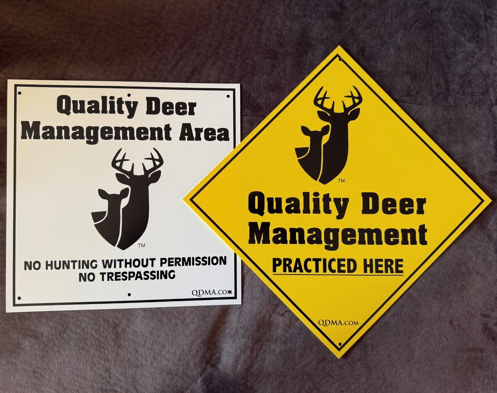 Quality Deer Management, Food Plot, Food Plots, QDM, QDMA, No Trespassing gallery