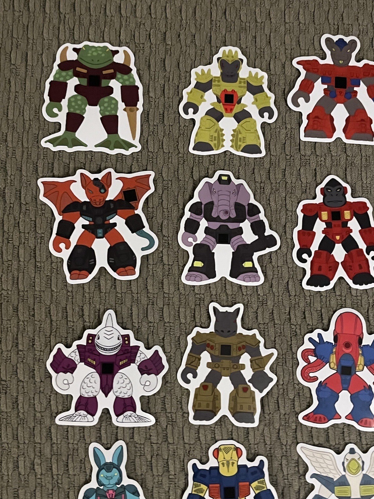 Battle Beasts Custom Vinyl stickers Hasbro - 2.5” Beast Water Bottle - You Pick gallery