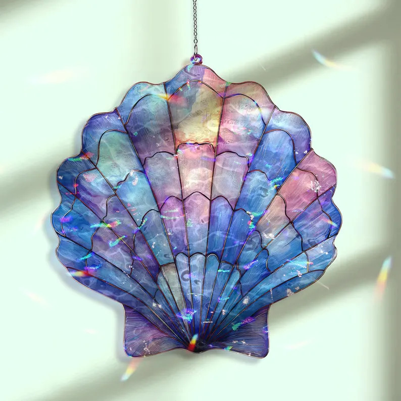 Seashell Ocean Suncatcher Acrylic gallery