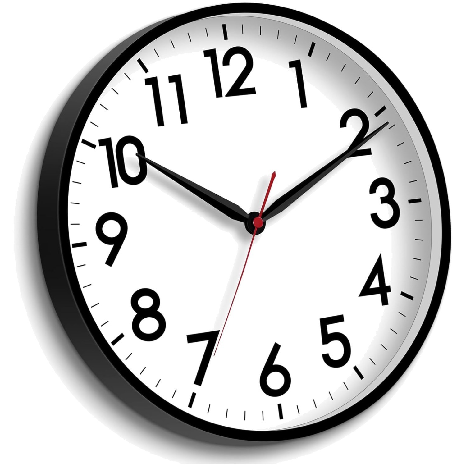 Large Silent Wall Clock Battery Operated 16 Inch gallery