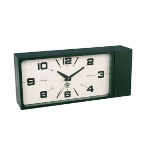 Dulton Double-Faced Clock Rectangle Dark Green magnet H21-0362DGN japan NEW gallery