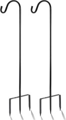 2 Pa Shepherd Hook Adjustable Height 31/24/16’’ 1/2 inch Thi