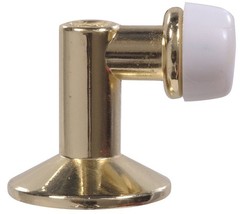 Hillman Hardware Essentials 851325 Angled Floor Door Stop Brass Finish