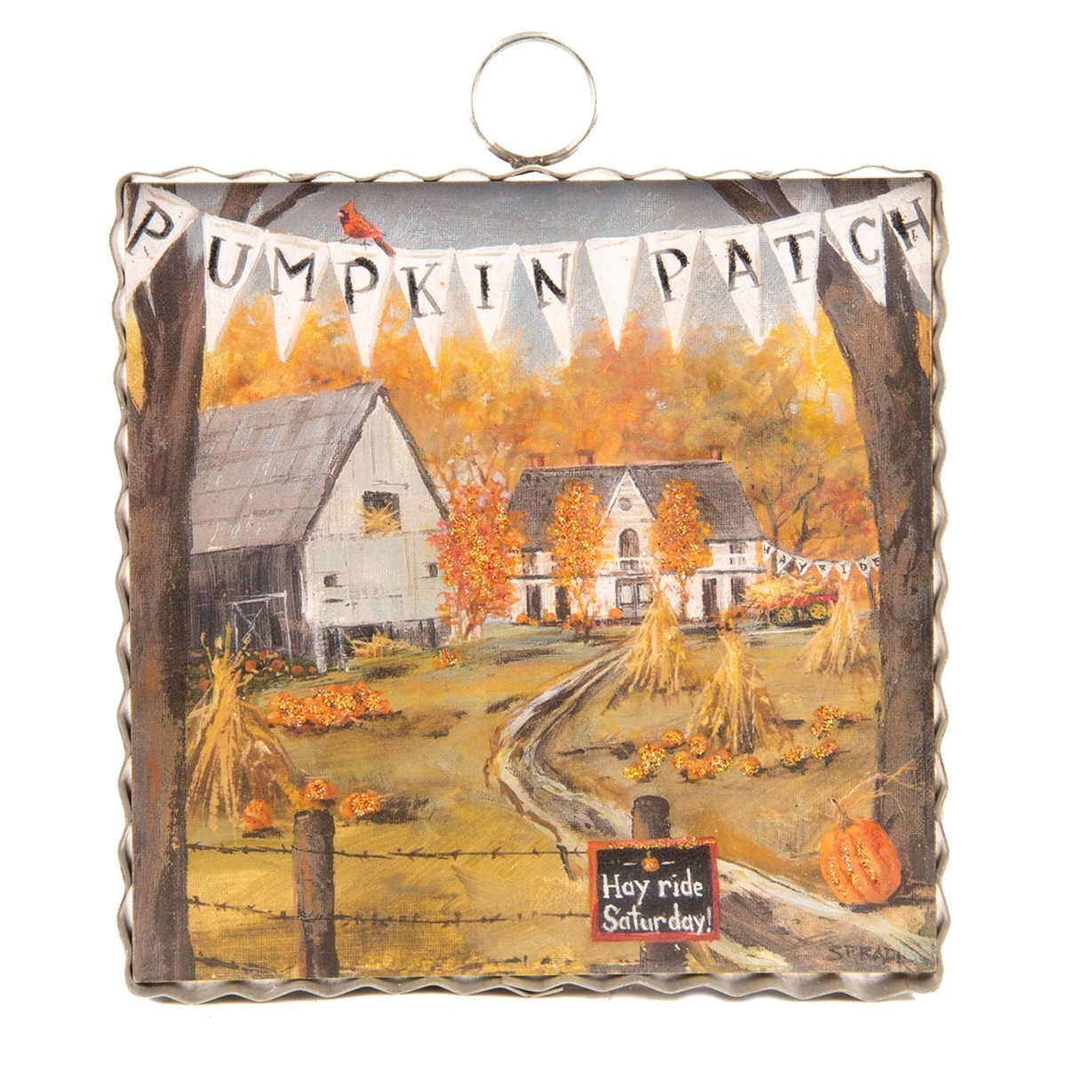 The Round Top Collection Mini Gallery Pumpkin Patch 6x6x1 gallery