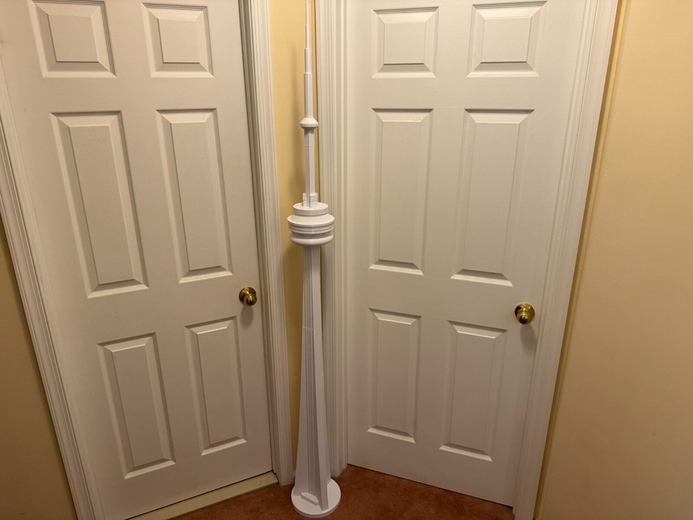 Extra Large CN Tower Model- 3D Printed