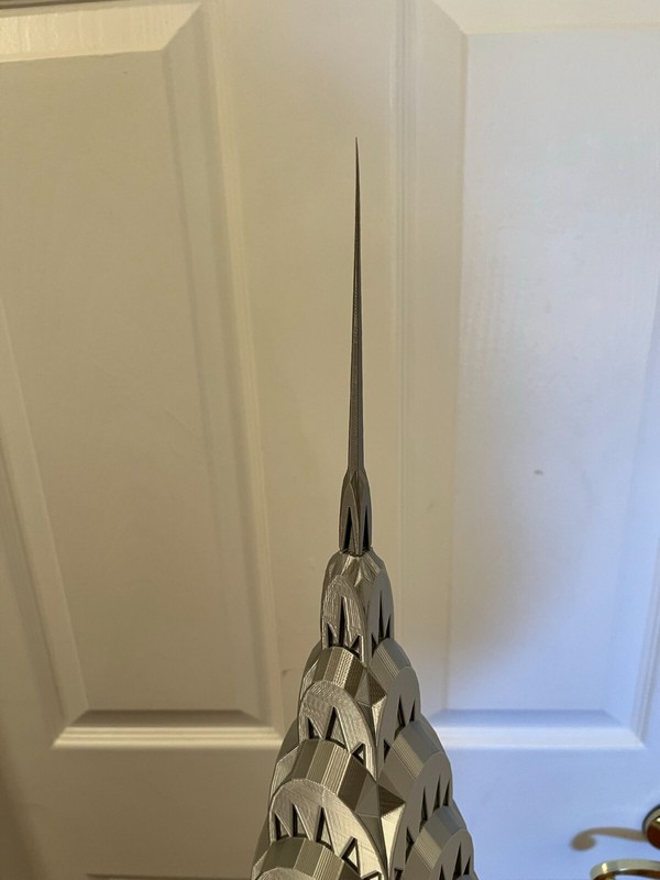 Extra Large Chrysler Building Model- 3D Printed gallery