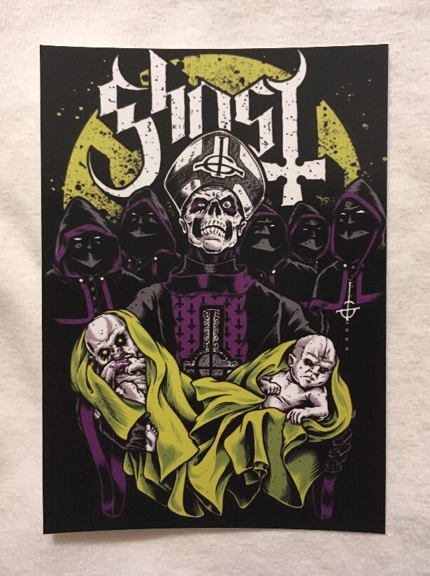 Ghost Band Sticker gallery