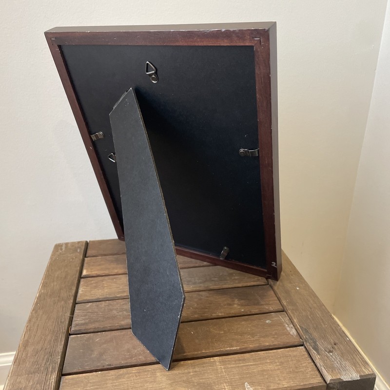 Solid Wood Walnut Veneer Deep Insert 5”x7” Picture Frame ￼ gallery