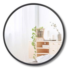 Round/Rectangular Wall Mirror Metal Frame Vanity Bathroom Vanity Mirror Makeup