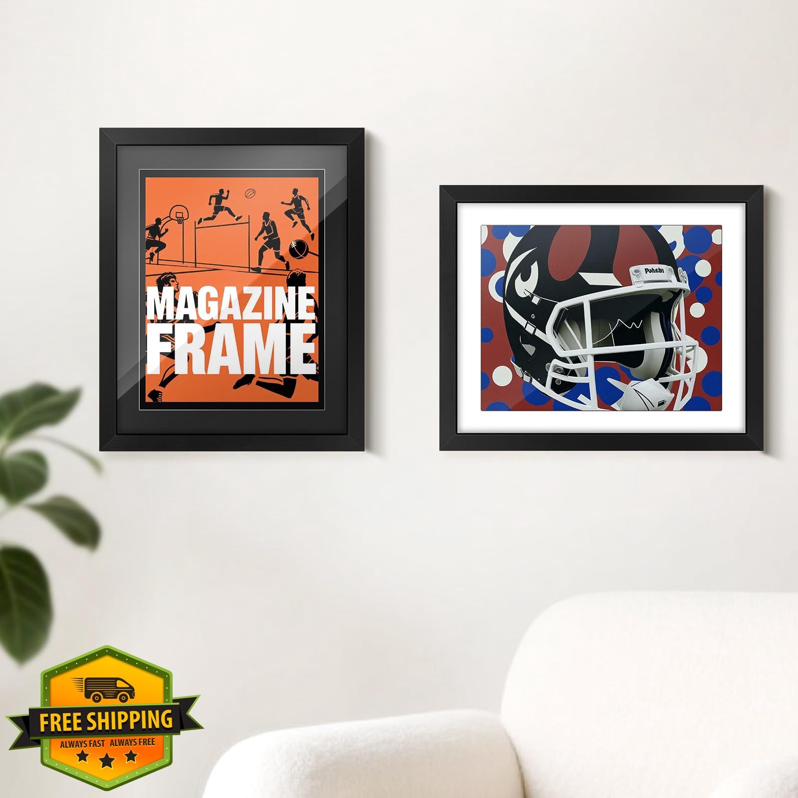 tutata Magazine Display Frame Black Mat, Fits 8x10.5 or 8.5x11.25 Inch Magazines gallery