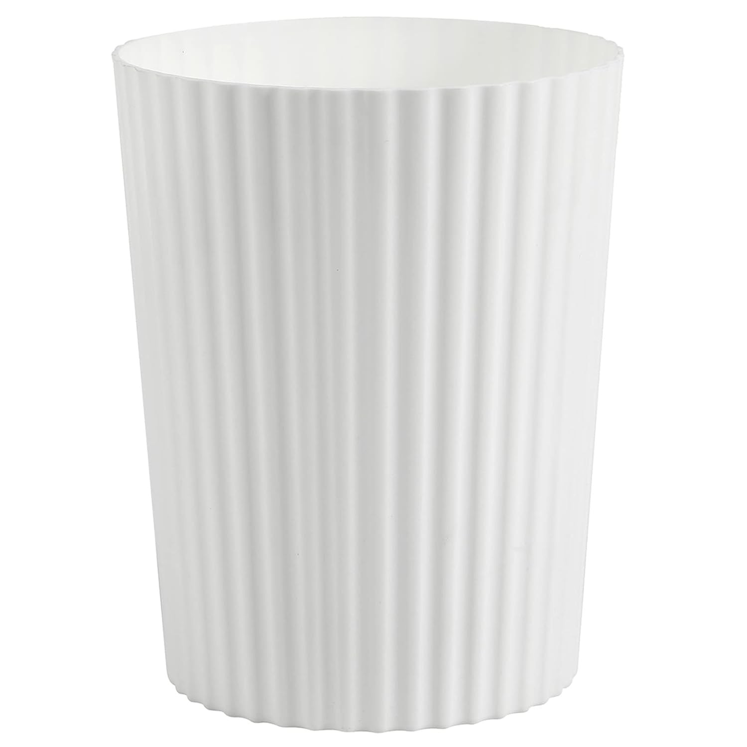 Small Trash Can Plastic Wastebasket Round Garbage Container Bin for Bathroom, gallery