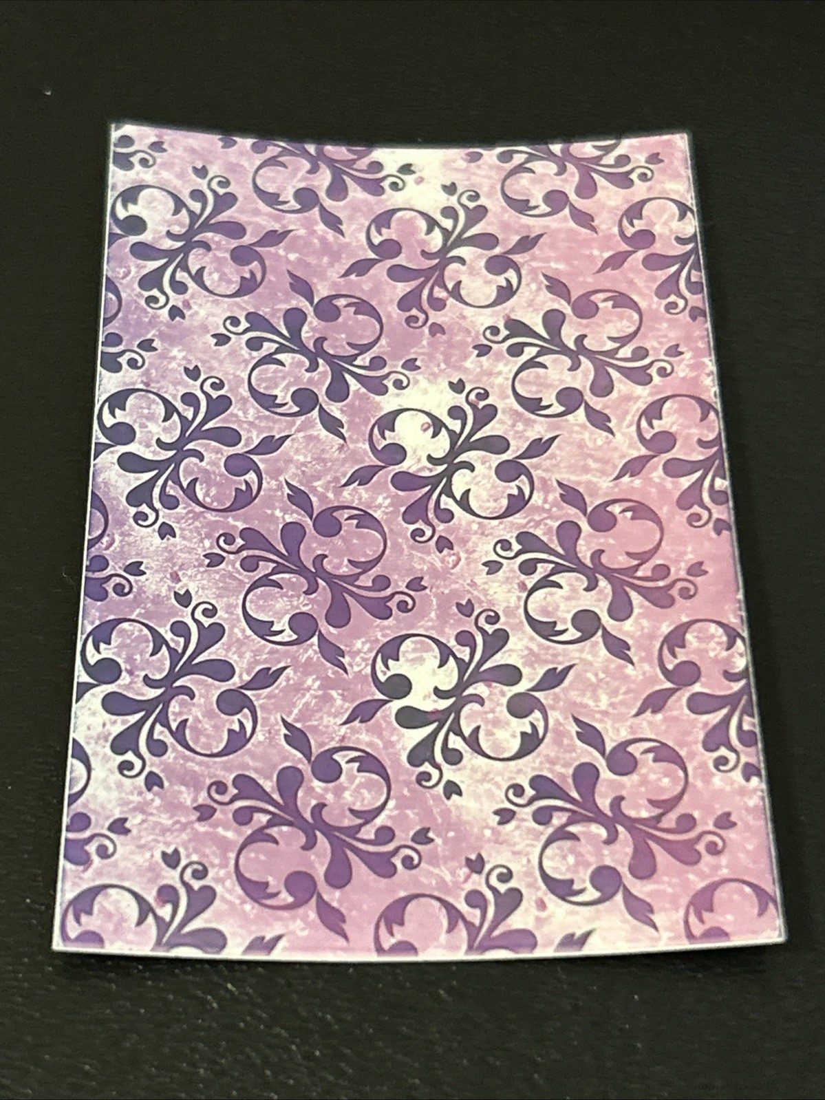 Wall Flower Pattern Bookmark And Sticker - Custom Made In The USA - Purple Mist gallery