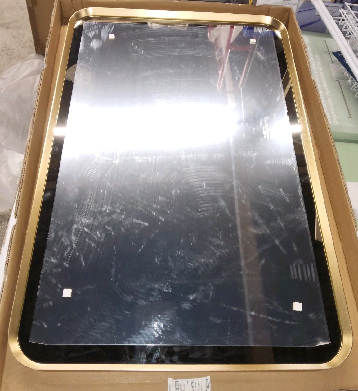 Kohler Essential22" x 34" rectangular framed mirrorK-26052-BGL gallery