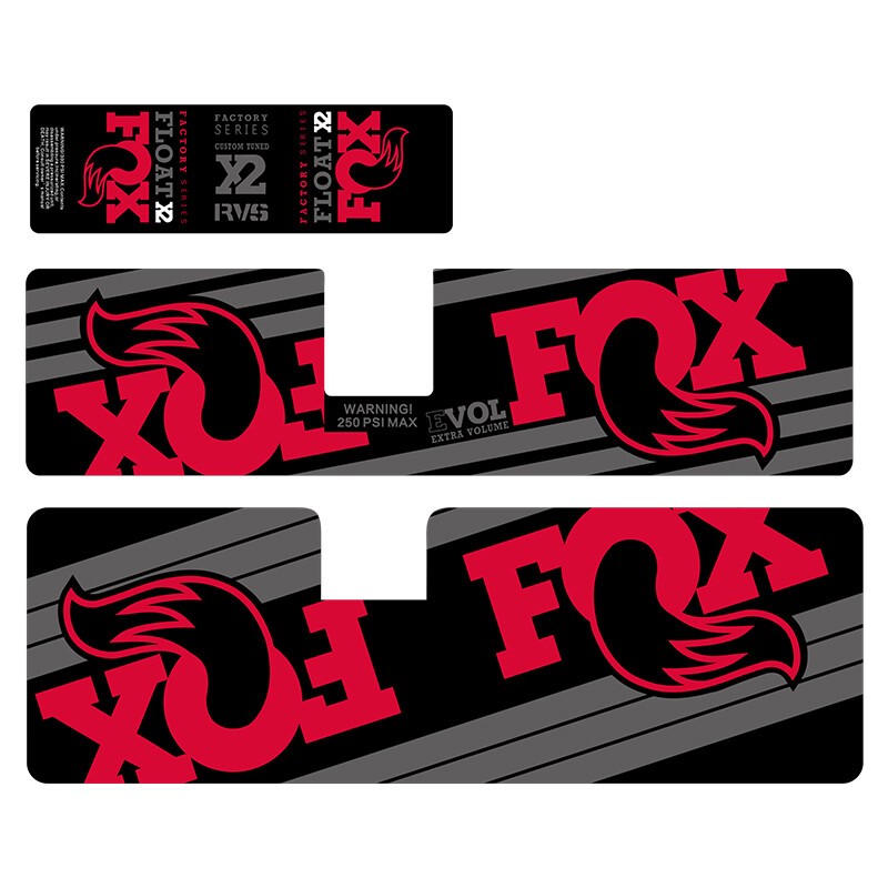 Fox Float X2 DH Rear Shock Sticker Protective for Mountain Bike MTB Cycle Decals gallery