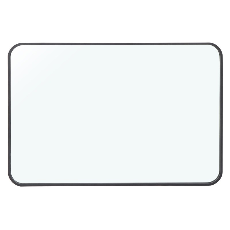 2PCS Black Rectangular Wall Mirror For Bathroom Bedroom Livingroom 24" x 36" gallery