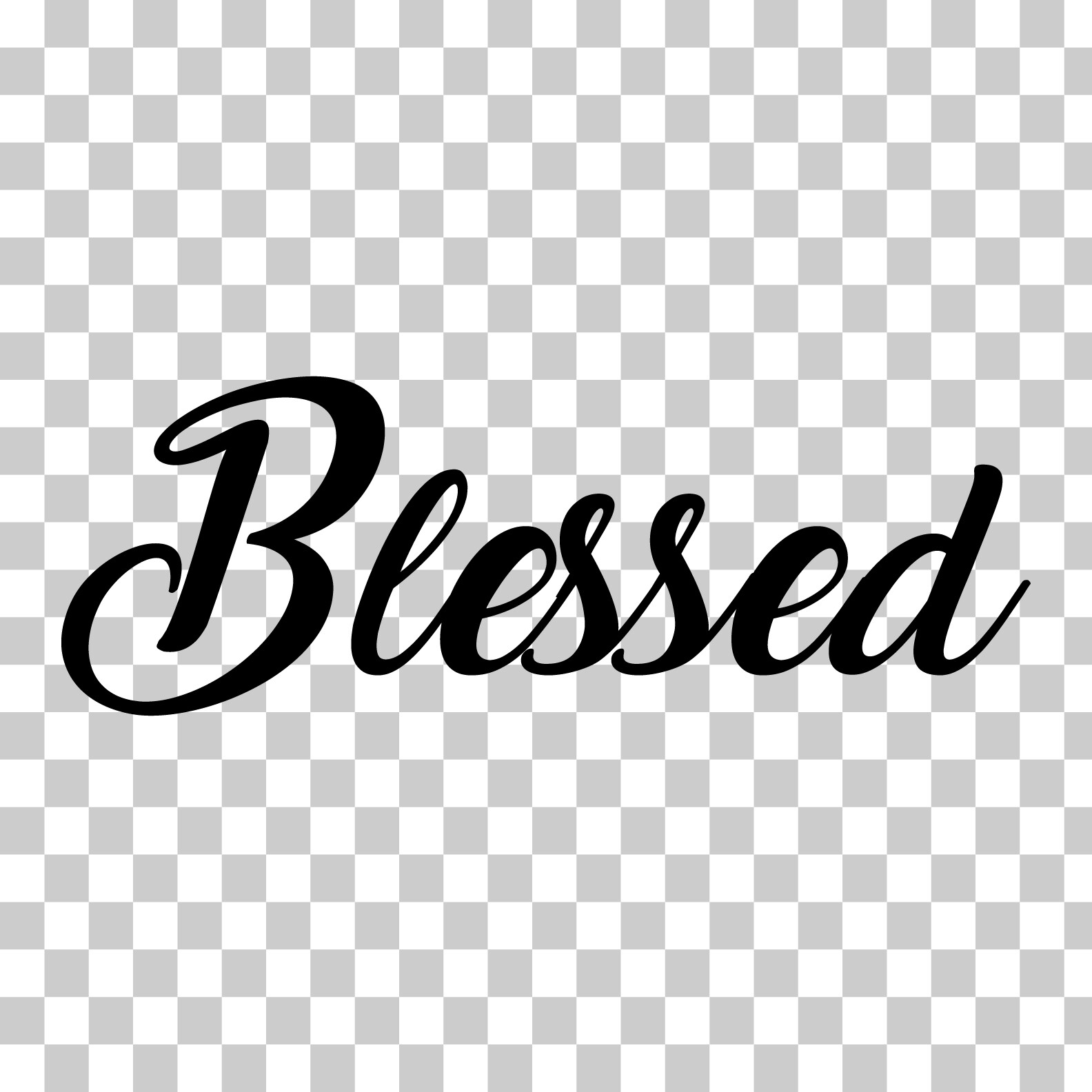 Blessed Custom Vinyl Sticker / Decal gallery
