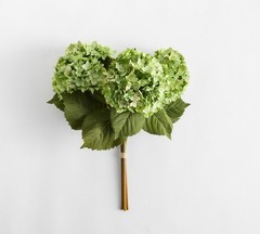 Faux Hydrangea Bundle Green