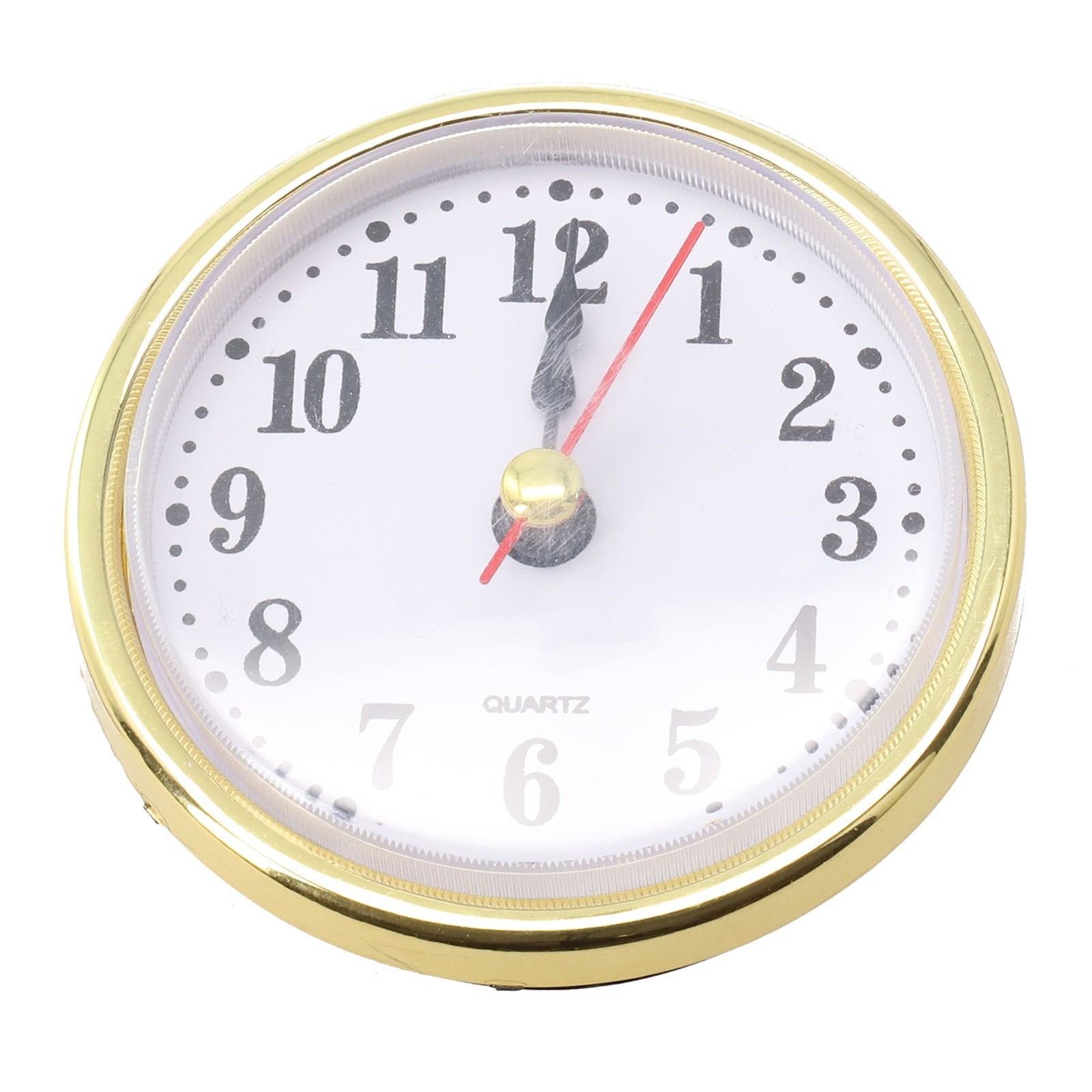 2.56 Inch Quartz Clock Rts Movement Replacement DIY Gold Silver Arabic Numbers gallery