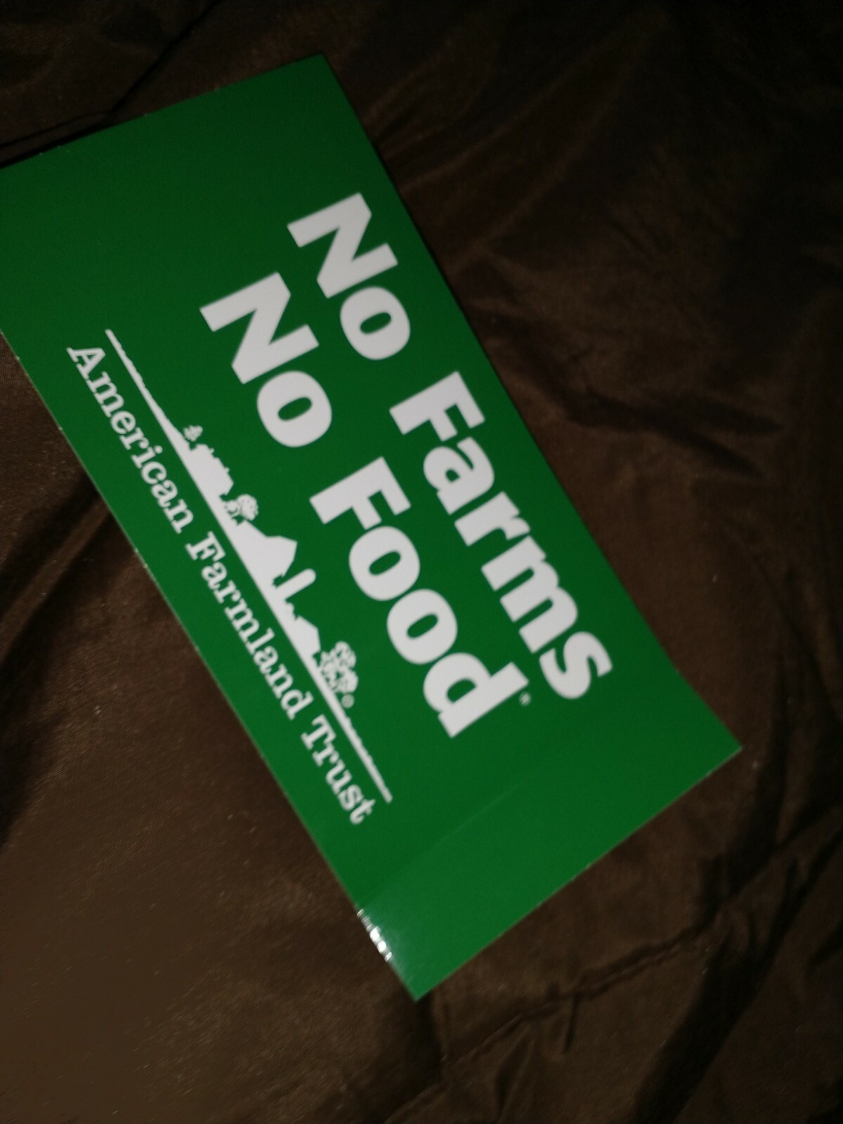 No Farms No Food...Sticker.. Support Farmers/America Workers... Farmland Pride $ gallery