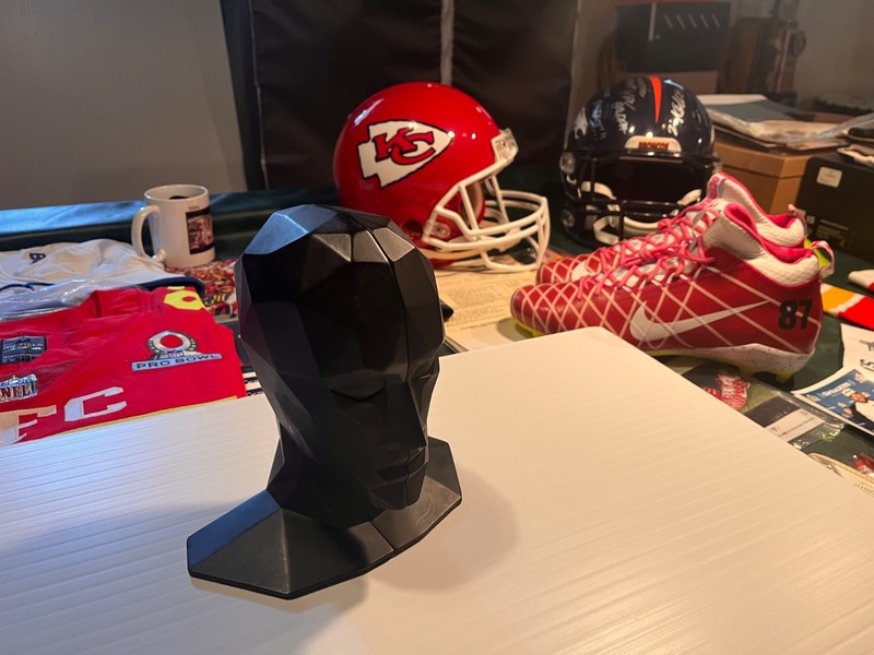 From Travis Kelce Storage Unit Find-Karim Rashad KNOWLEDGE IN THE BRAIN Bookends gallery