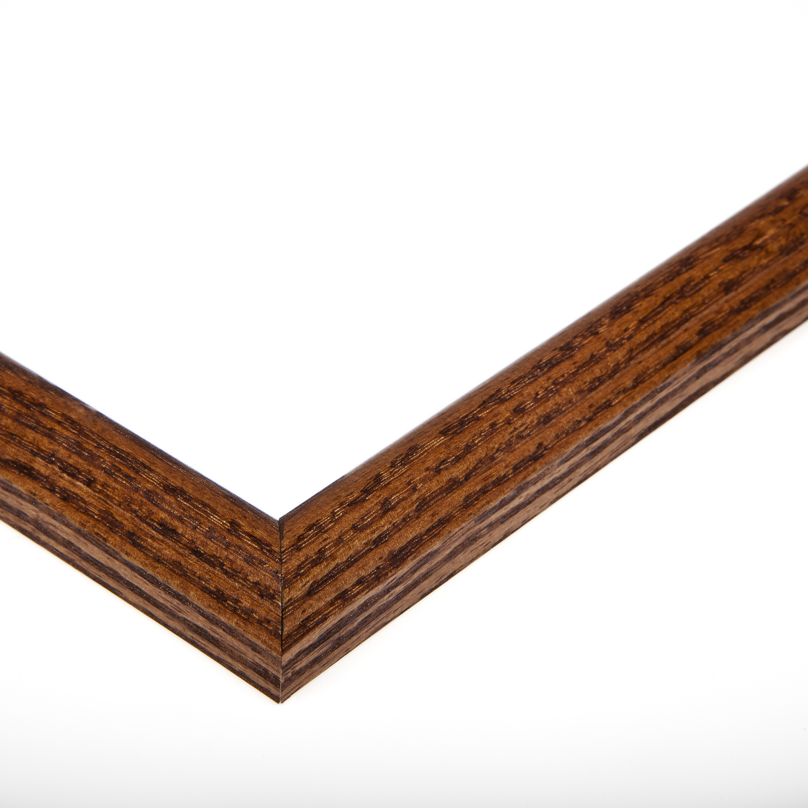 ArtToFrames .875" Custom Poster Frame Honey Oak 4380 Large gallery