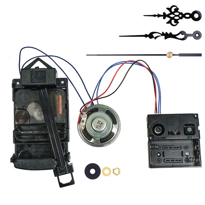 Pendulum Clock Movement Battery Powered Easy Replacement Parts Provided gallery