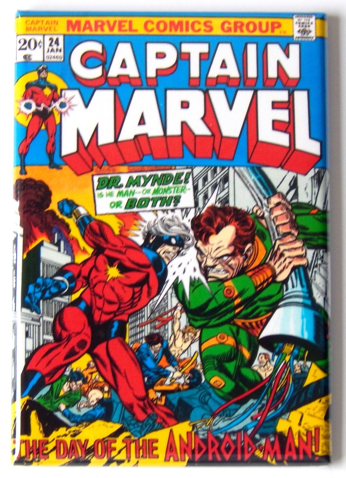 Captain Marvel #24 FRIDGE MAGNET comic book gallery
