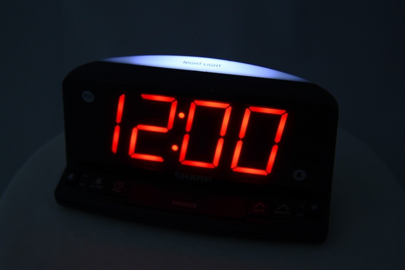 Sharp Model SPC1225 Digital Clock/Alarm Clock w/Battery Backup & Nightlight gallery