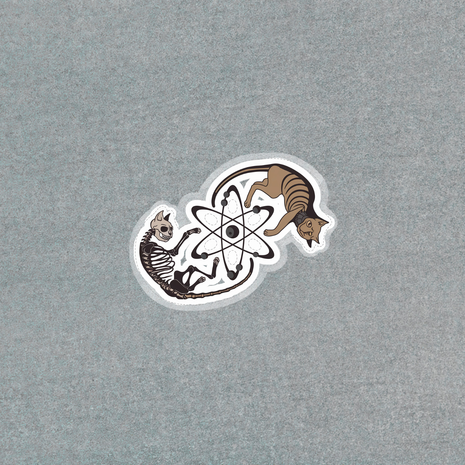 Science Atom Dragon Sticker - Cool Tribal Fantasy Art Decal #4905 gallery
