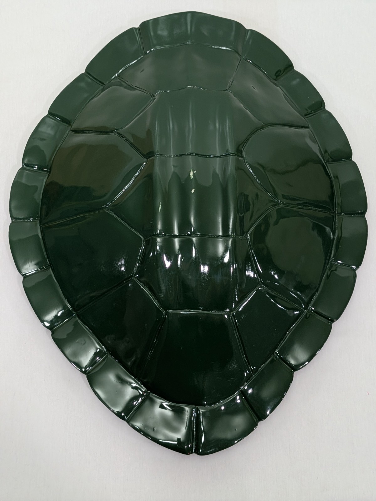Nate Berkus GREEN Turtle/Tortoise Shell Wall Sculpture Hanging DAMAGED Read gallery