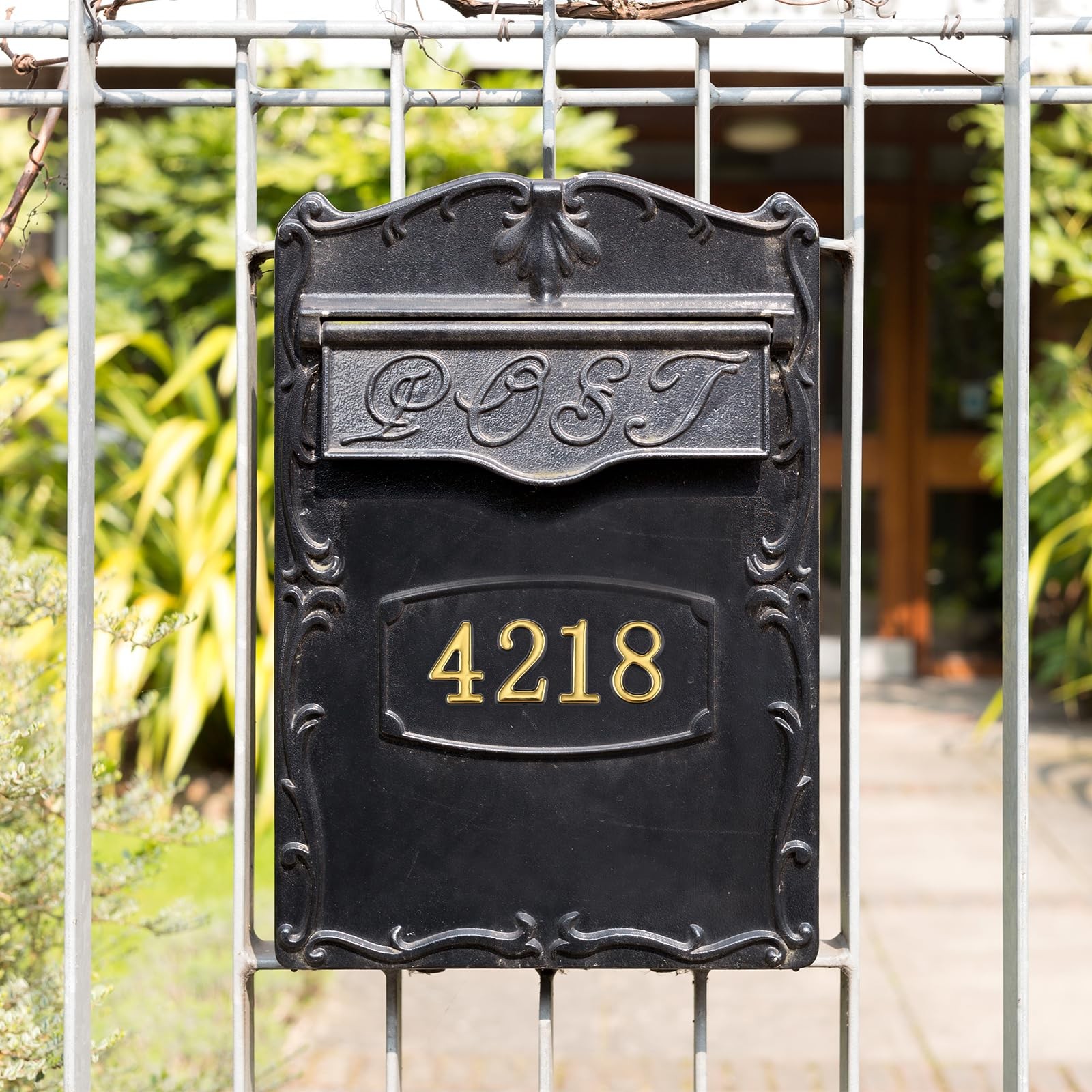 20Pcs 2 Inch Mailbox Numbers for Outside, 0-9 Gold Mailbox Numbers Self Adhesive gallery