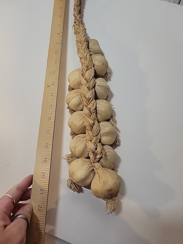 Artificial Garlic String Hanging Kitchen Garden Party Vegetable gallery