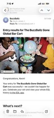 Buzz Ballz Globe Cart Limited Edition Sold Out 1/42 World Cup PLEASE READ