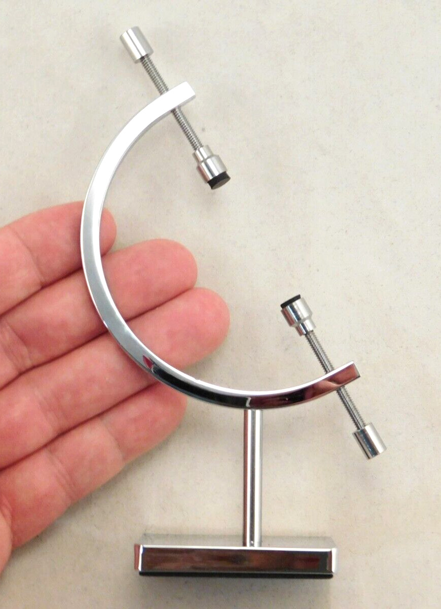 Display Stand CALIPER Type Adjustable Chrome Medium Size gallery