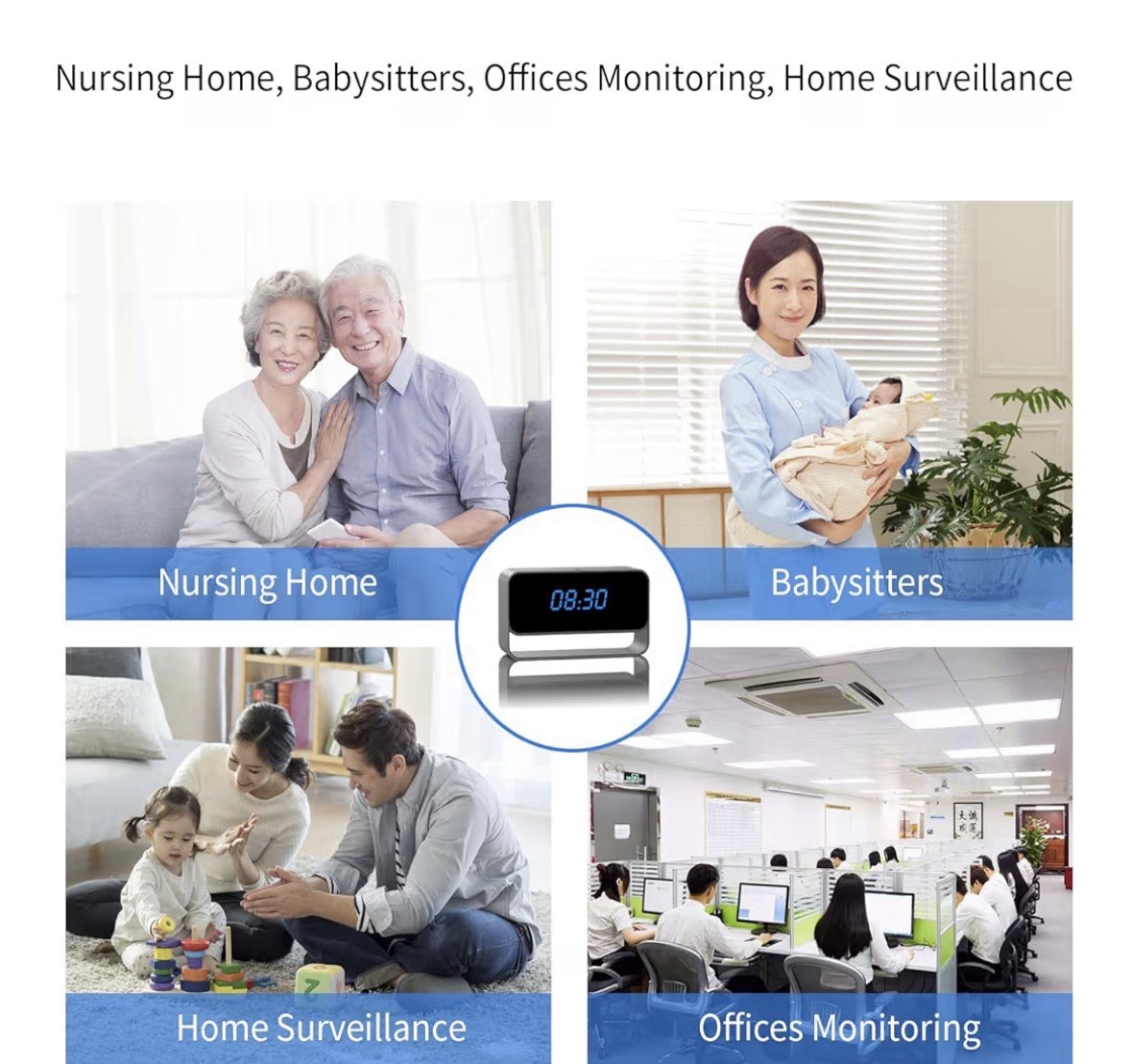 LED Time Digital Clock Electronic Clock Household Smart Clock gallery