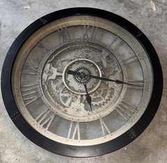 Large Clock With Roman Numerical