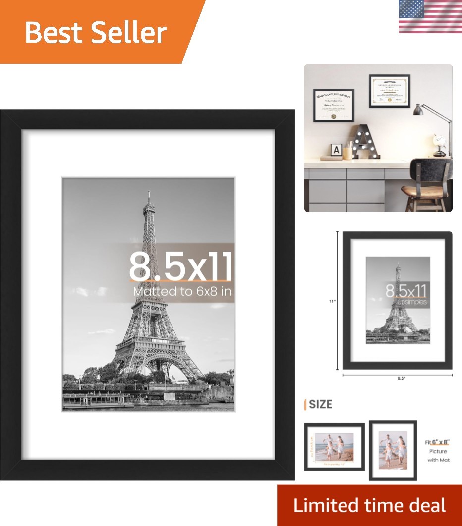 Protective Packaging 8.5x11 Frame - Display Versatility with a Touch of Class gallery