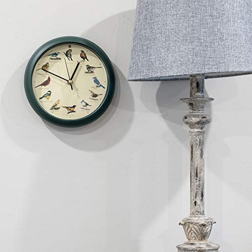 Sangtai Singing Bird Clock 8 Inch Quartz Wall Decor 25th Edition - FREE SHIPPING gallery