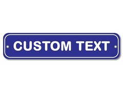 Custom Street Sign – Personalized Aluminum Sign – Custom Metal Sign, Name Sign