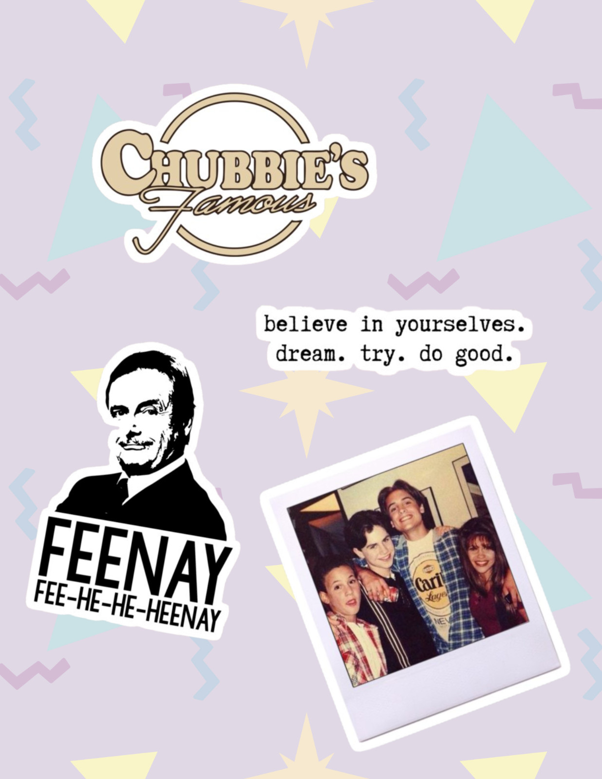 Boy Meets World 4pc Tv Sticker Pack gallery