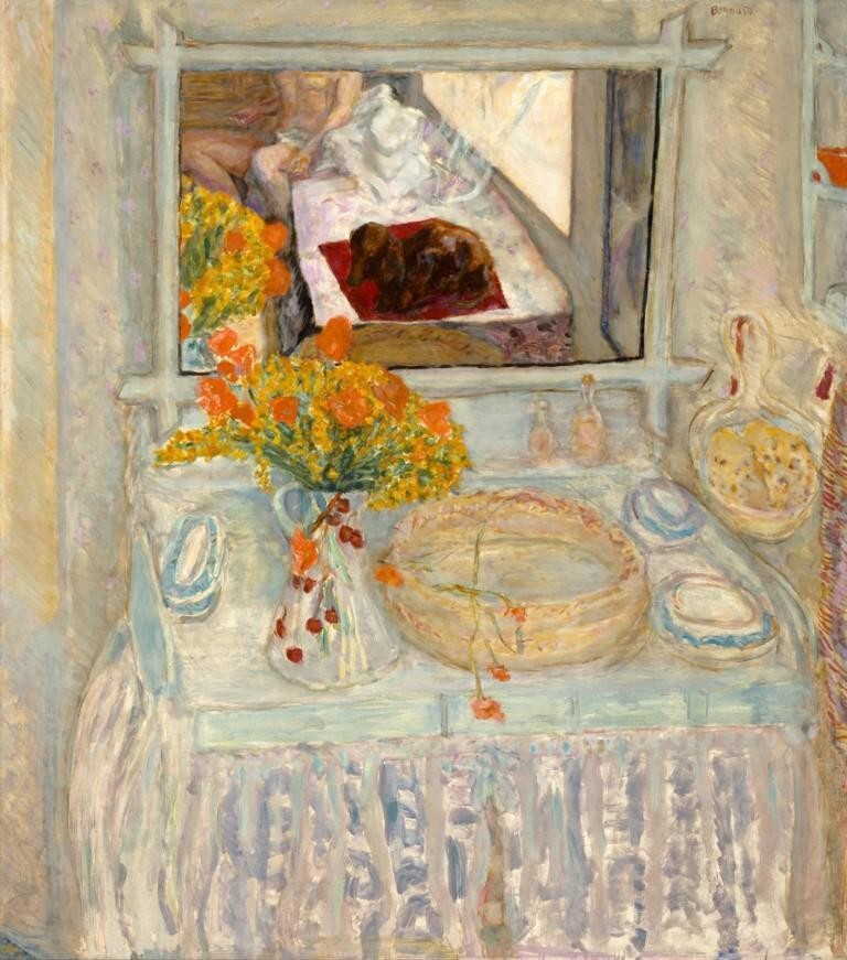 Dressing Table and Mirror – Pierre Bonnard – 1903 – Post-Impressionist Interior gallery