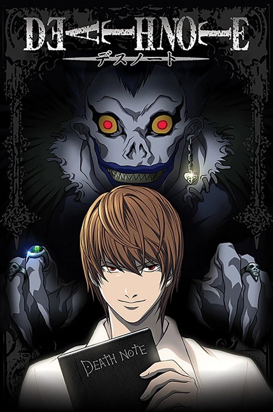Anime Death Note From The Shadows Light & Ryuk Poster print 16"x24 home decor gallery