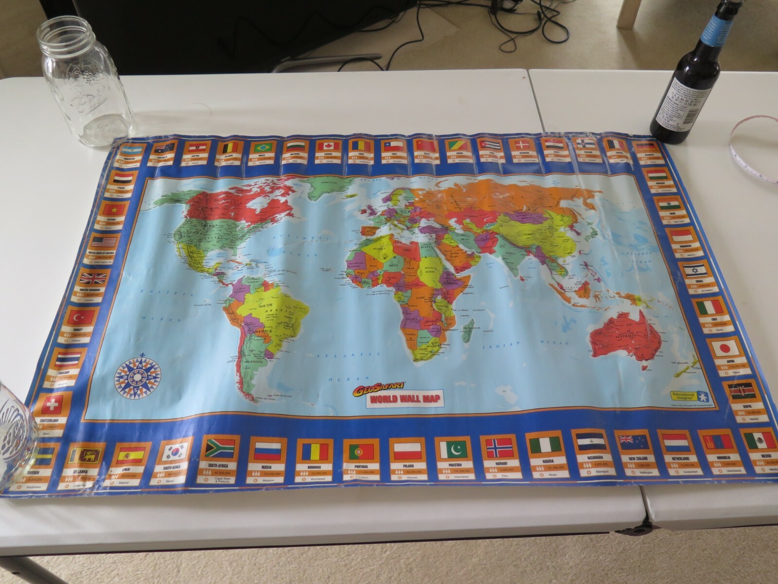 GEO SAFARI World Wall Map gallery