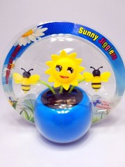 Solar Dancing Flower, Solar Powered Dancing Flower Toy, Variety of Flower Pots