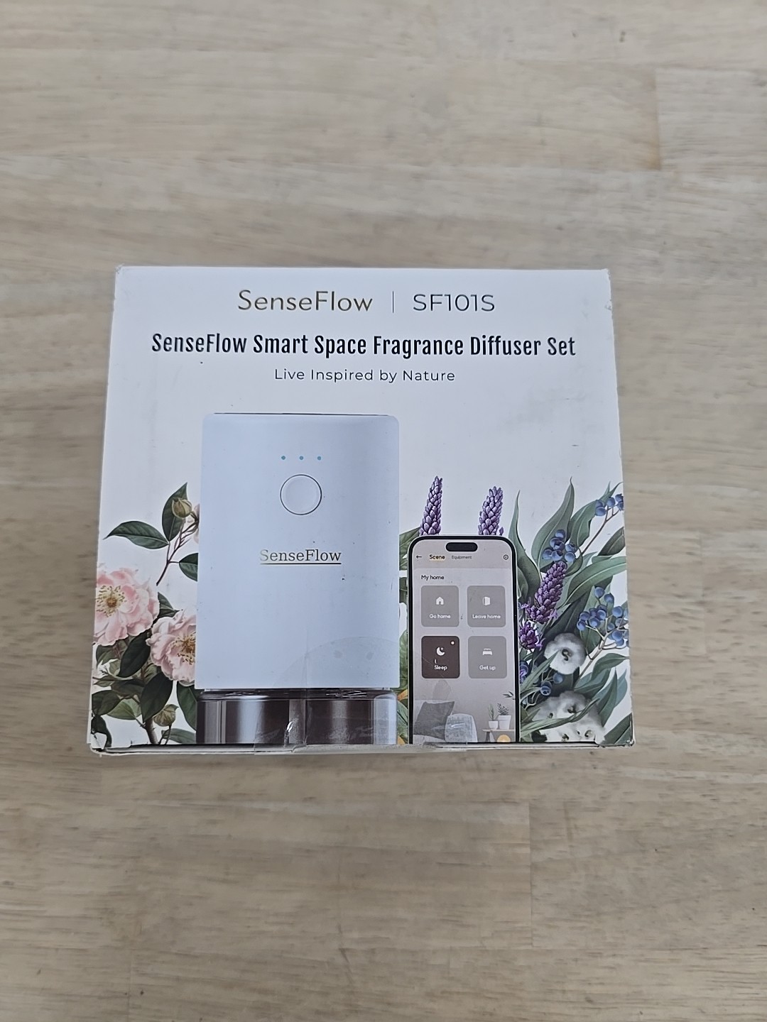 SenseFlow Space Fragrance Diffuser Set - Capri Orange Essential Oil with 120-Day gallery