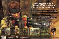 Metal Gear Solid 3 Snake Eater Playstation 2 PS2 PC Art Print Poster 13″ X 19″