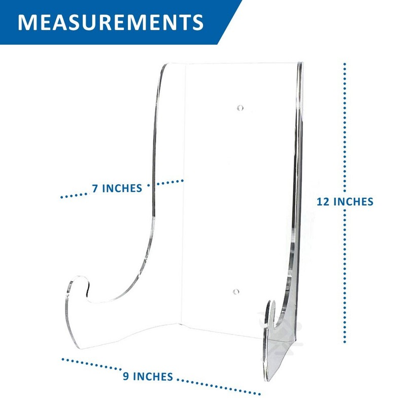 OnFireGuy Heavy Duty Plate Display Stand Easel for 15" - 18" Plates & Platters gallery