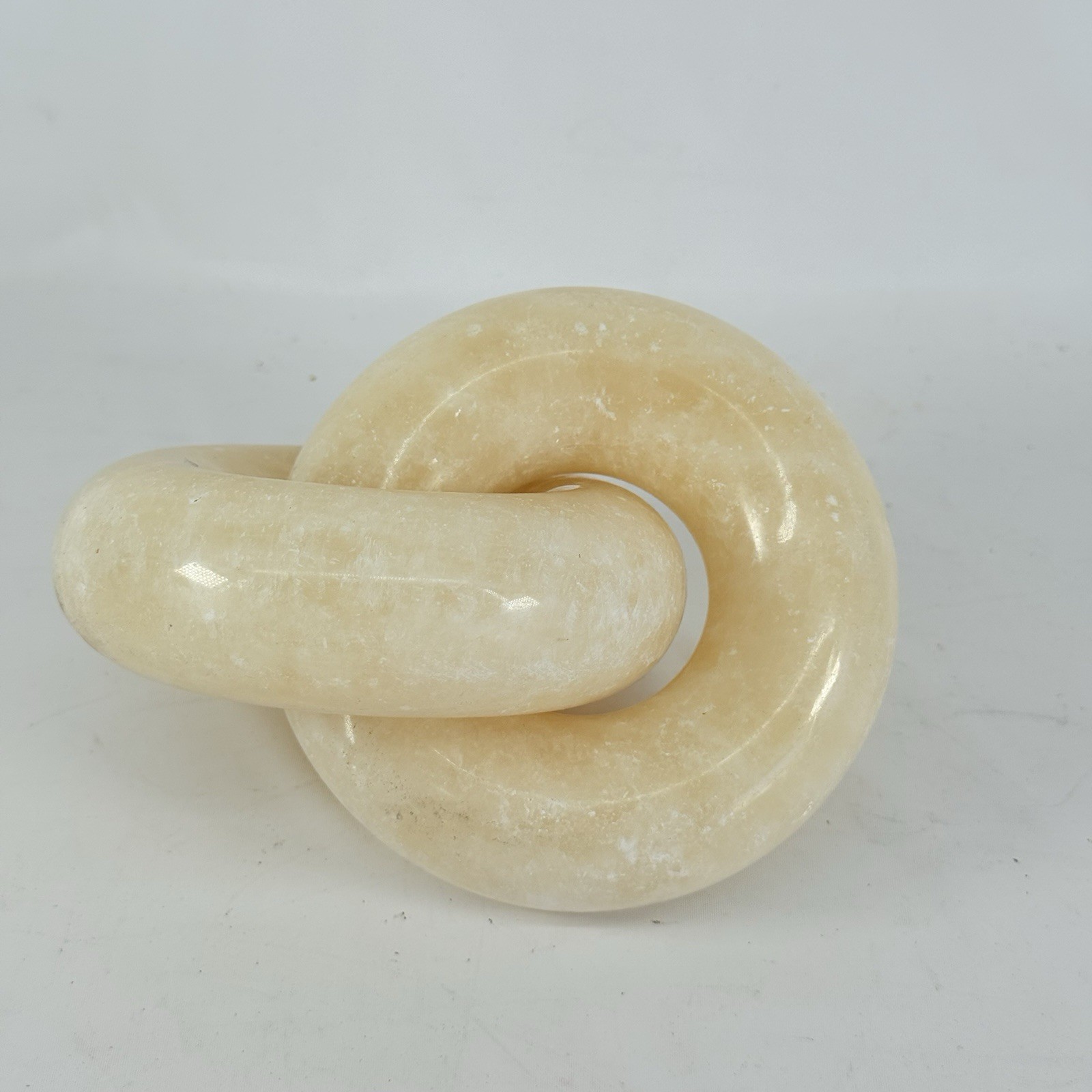 Marble Alabaster Chain Link Knot Target Magnolia Modern Home Decor gallery