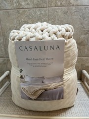Casaluna x Target Oversized Solid Bed Throw Natural 50” x 70” ***See Description