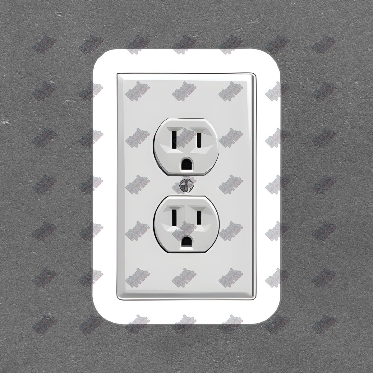 Fun Electrical Outlet Vinyl Sticker Decal Home Decor, Laptop, Water #386183 gallery